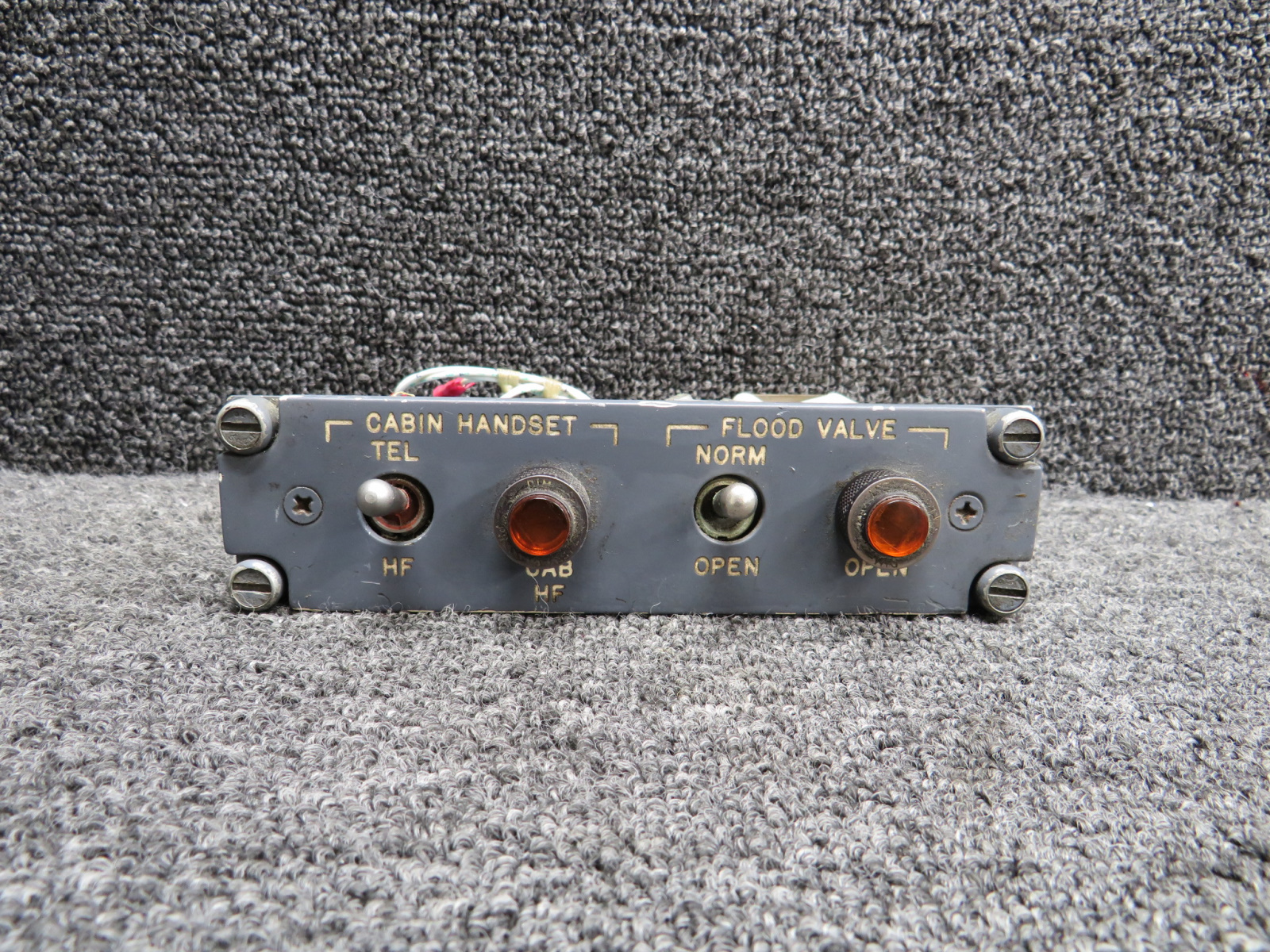 assault Fan Jet Falcon Series E Cabin Handset and Flood Valve