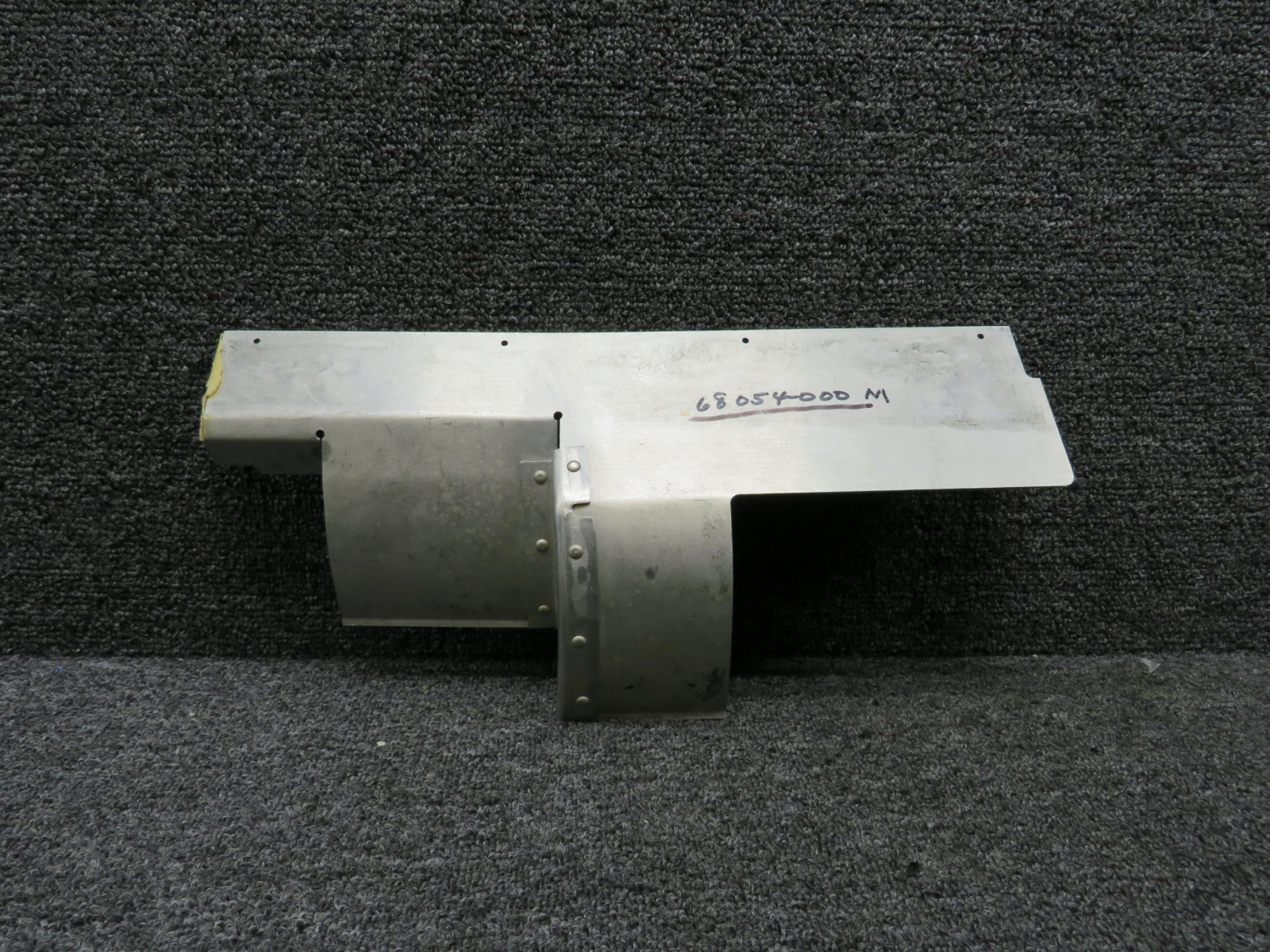 68054-000 Piper Engine Baffle Left Hand Forward (New Old Stock)