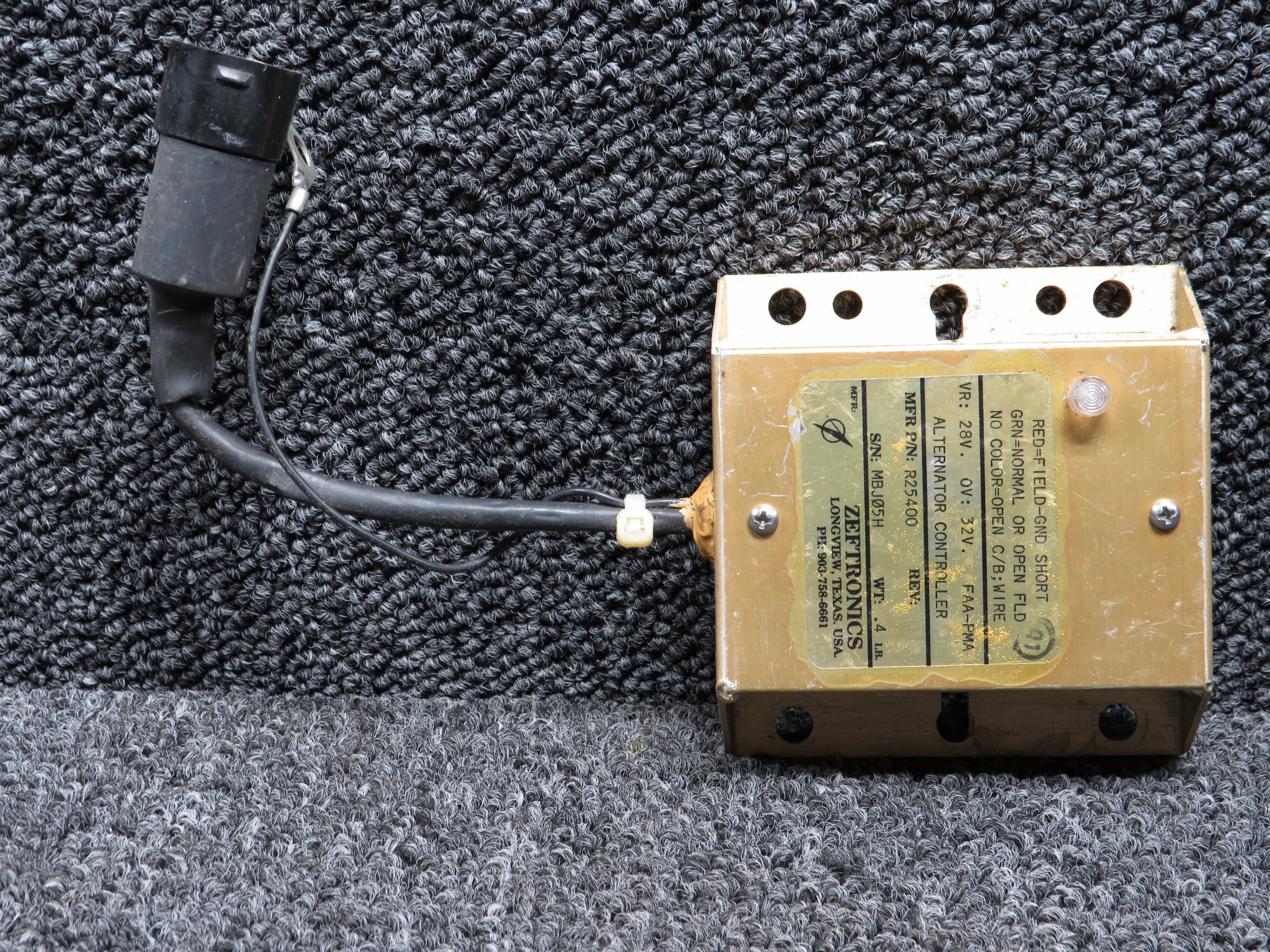 R25400 Zeftronics Alternator Controller (28-32V) (Corrosion) (Core)