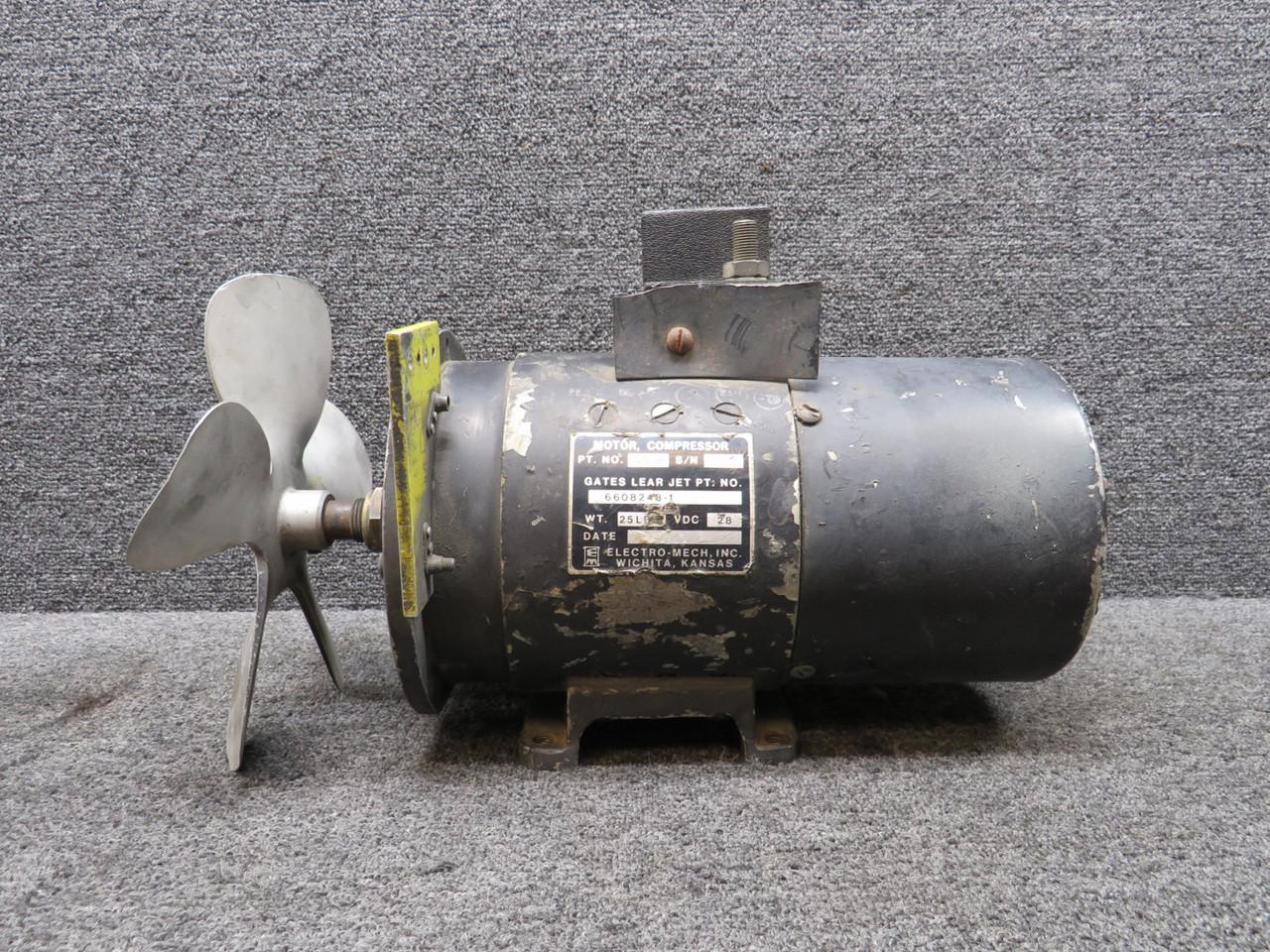 55-8 (Alt: 6608248-1) Electro Mech Compressor Motor (Volts 28