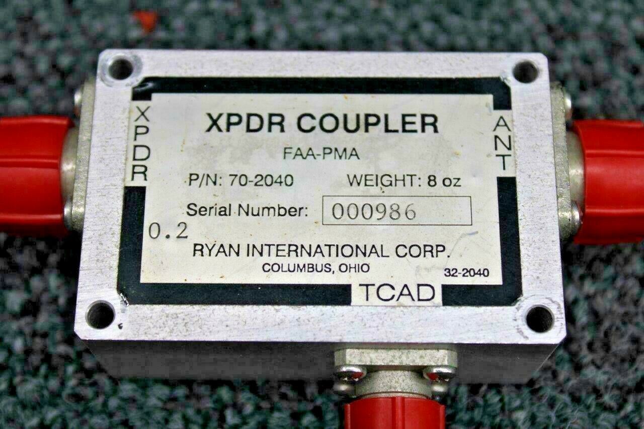 70-2040 Cessna 340 Ryan Int XPDR Coupler Assy