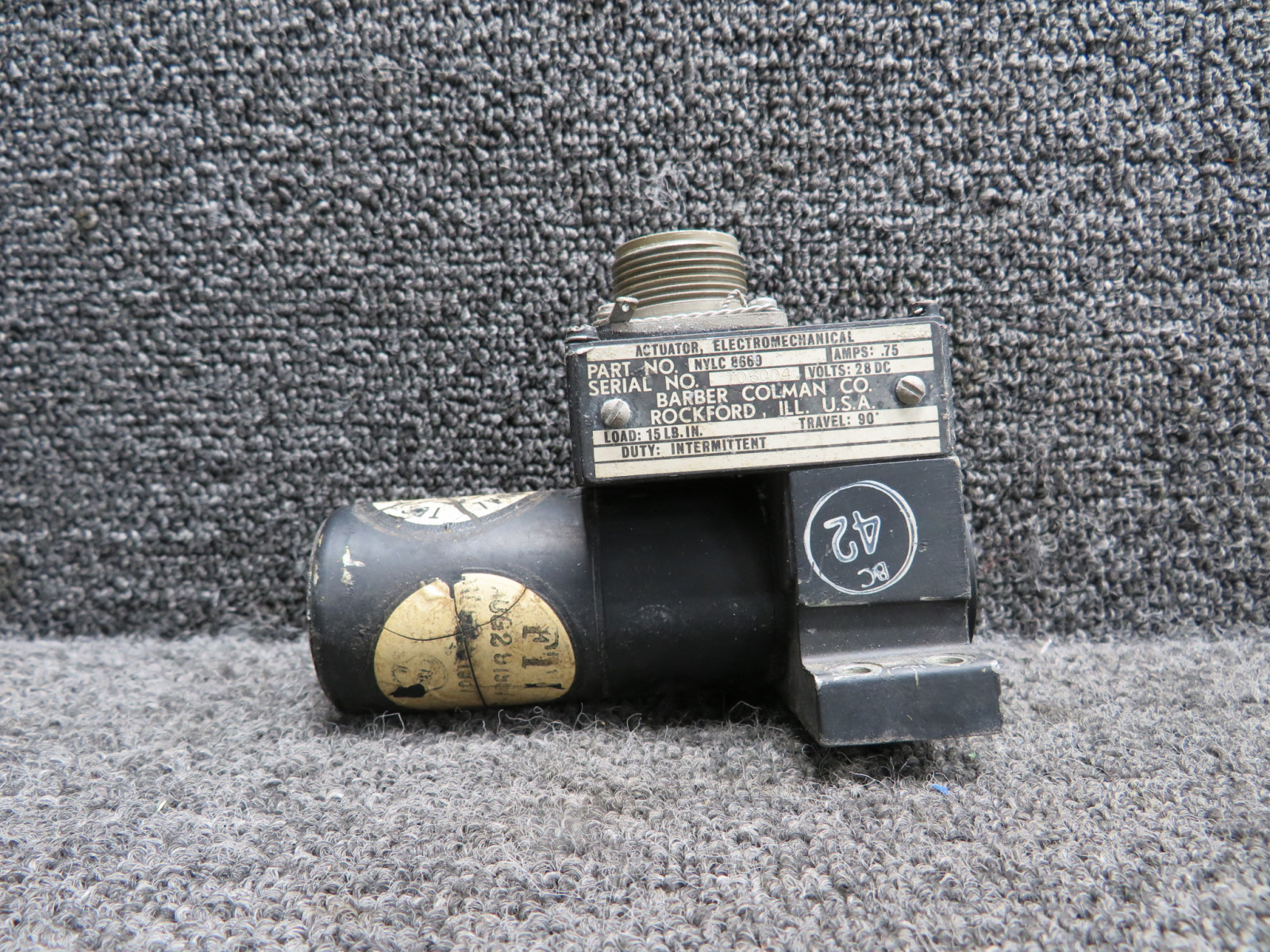 BYLB8453 Barber Colman Actuator Driven Valve