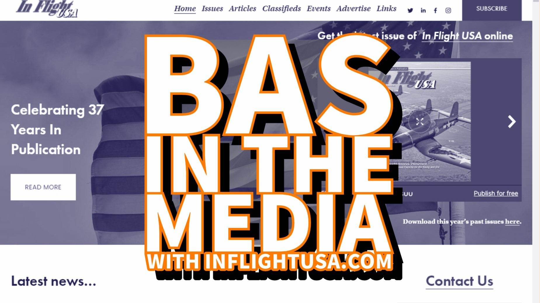 InFlightUSA.com Discovering Aviations Hidden Gem - BAS Part Sales - BAS ...