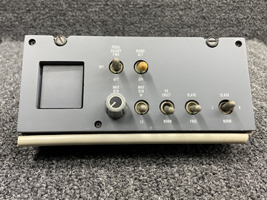 5489120-13, JG911B16 Lear Jet 55 Pilots Overlay Switch Panel