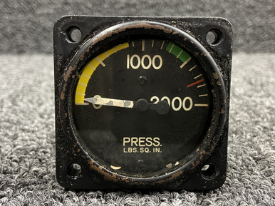 S218-1 Lear Jet 55 Hydraulic Pressure Indicator For Sale