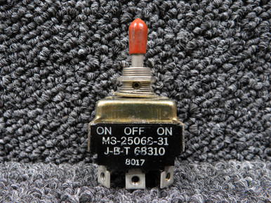 MS-25068-31 (Alternate: J-B-T68310) JBT Momentary Toggle Switch