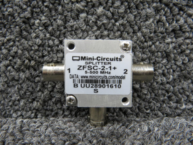 ZFSC-2-1 Mini Circuits Antenna Splitter (Frequency: 5-500 MHz) For