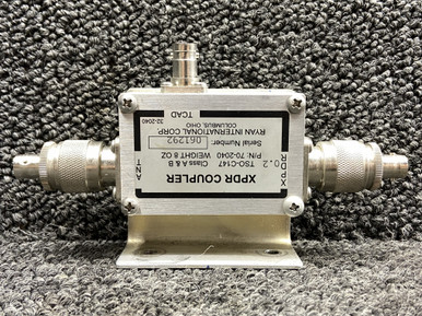 70-2040 Ryan International XPDR Antenna Coupler and Mounting Bracket