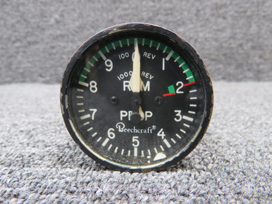 50-380035-1 Beechcraft Propeller Tachometer Indicator (Chipped Paint ...