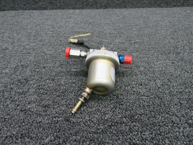 A666-1, D745-1 Robinson R44 Fuel Gascolator Assembly with Switch