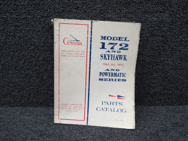 しょかつりょー P465-12 Cessna 172 Skyhawk Parts Catalog (Years: 1963-1972)