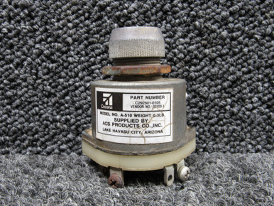 C292501-0105 Cessna C-152 Ignition Switch, Minus Key Unit