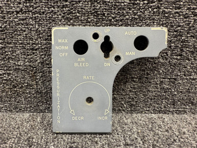PLA'NBページ 2418104-1 Learjet 25B Pressurization Placard Panel For Sale