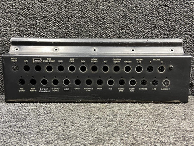 C490-8 Robinson R44II Circuit Breaker Panel (No Breakers)