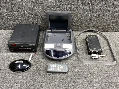 OHM643 Clarion 6.5” LCD Monitor & DVD Player Set (12 Volts)
