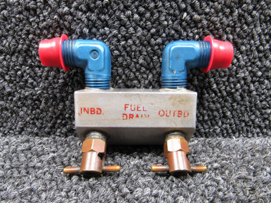 30862-001 Piper Fuel Drain Valve Right Hand Unit
