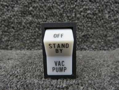 Piper Avionics Rocker Switch 688-296 (Alt: 8941K699) Piper PA46-310P Standby Vacuum Pump Rocker ...