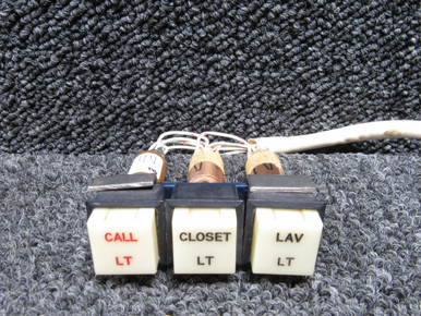 Call Light Panel IAI 1124 Call Light, Closet Light, Lav Light Switch Panel For Sale
