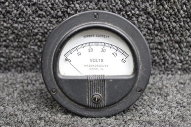 MR35W050DCVV Simpson Electric 26 Direct Current Voltmeter Indicator- 0-50V