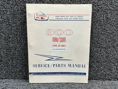 D4516-13 Cessna 300 Navigation, Communication Service, Parts Manual- 1973