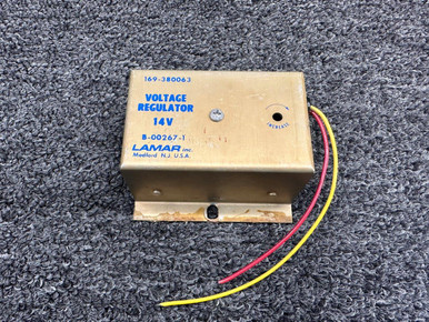B-00267-1 (Alt: 169-380063) Lamar Voltage Regulator- Volts: 14