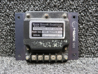100-364295-3 Beechcraft Windshield Temperature Control has Panel