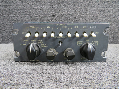 1430-1 Avtech Audio Control Unit with Mods & Extra Switch (28V ...