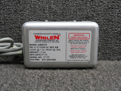 01-0770006-08 Whelen A490TCF Strobe Power Supply (14 or 28
