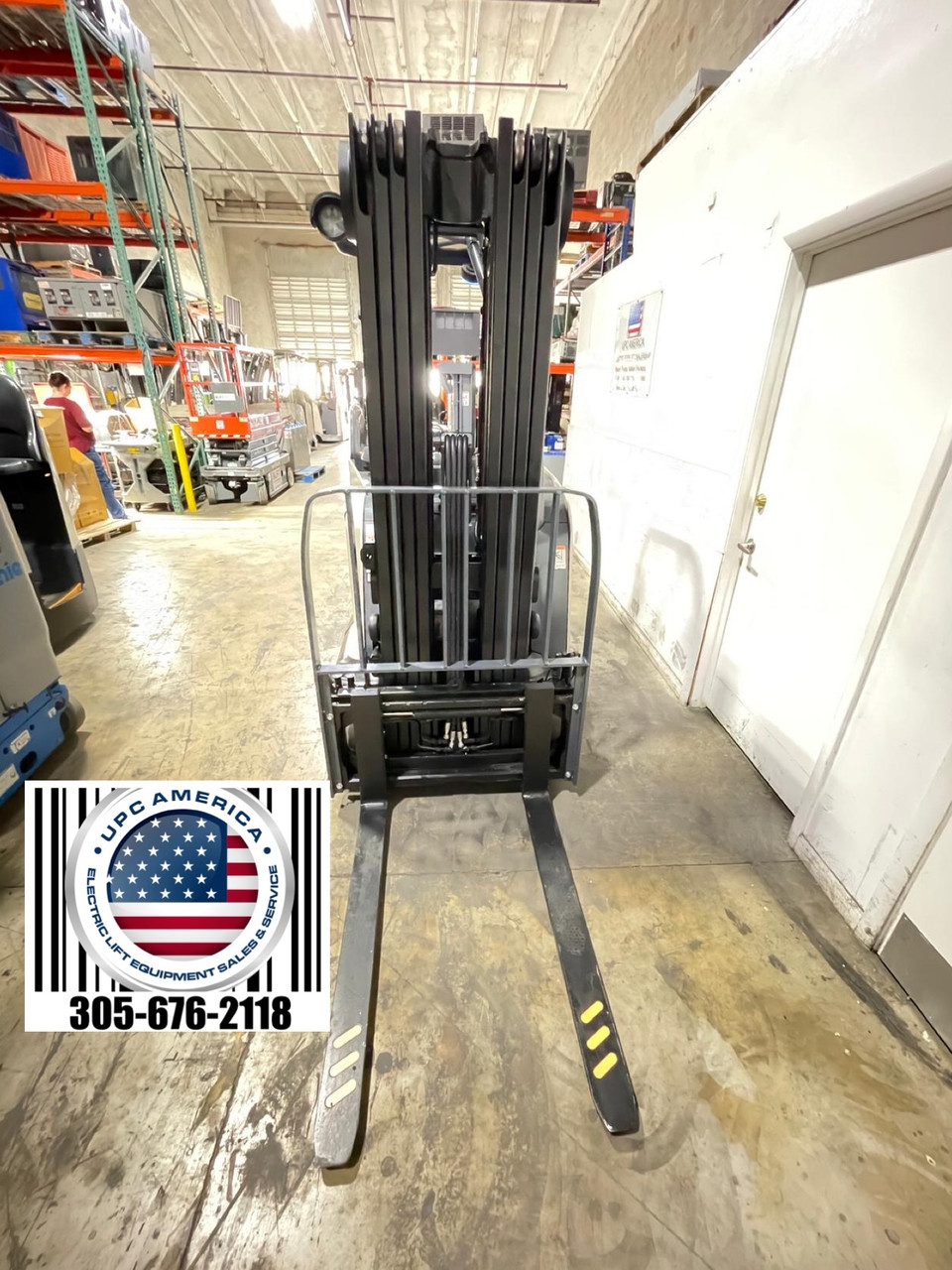 Certified pre-owned electric forklift for sale