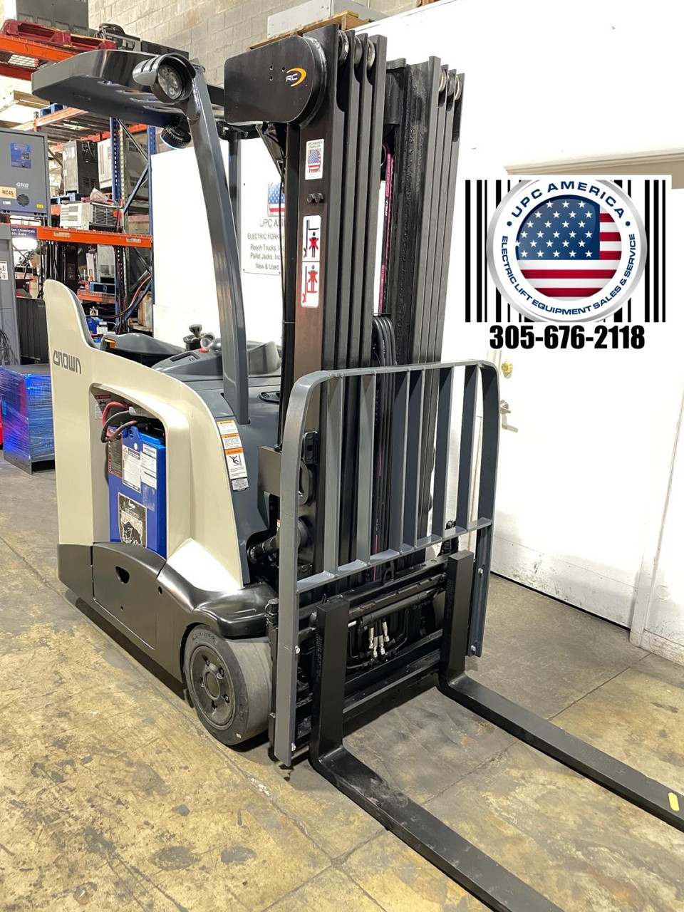 Crown RC5500 electric forklift for sale