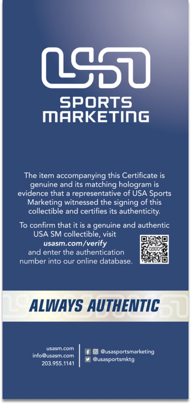 USA Sports Marketing.com  Always Authentic - MLB, NFL, NBA, NHL  Memorabilia and Collectibles