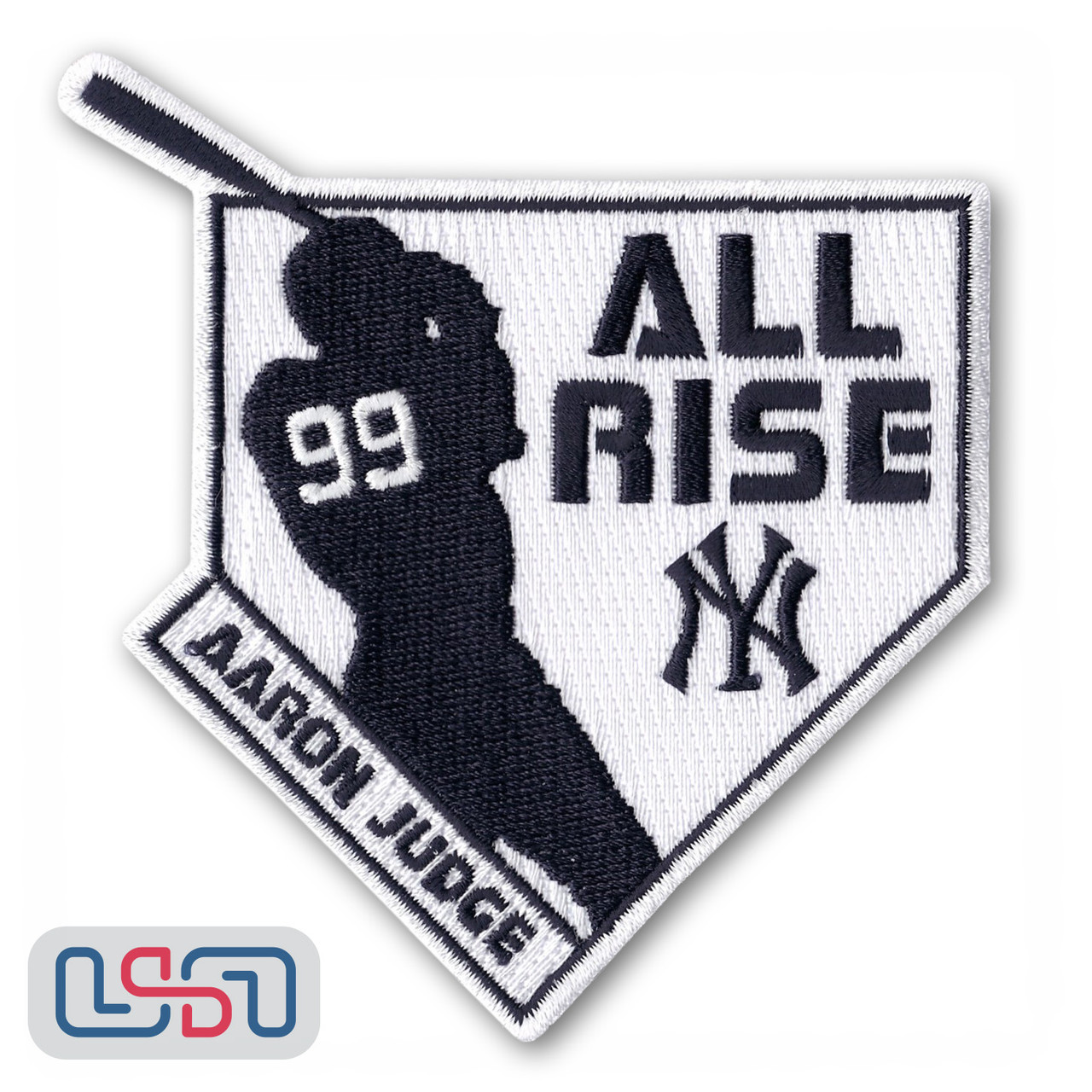 Aaron Judge All Rise MLB Logo Jersey Sleeve Patch Licensed New