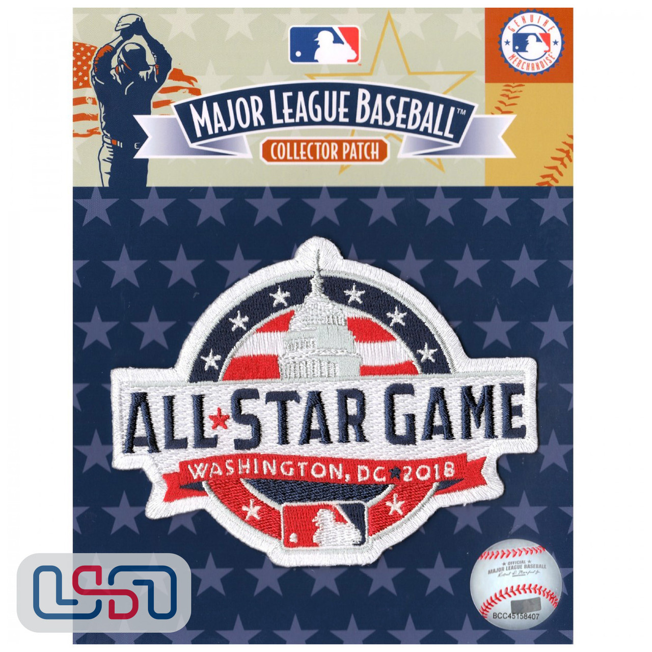 MLB Baseball Style1 Embroidered Sew On Patch