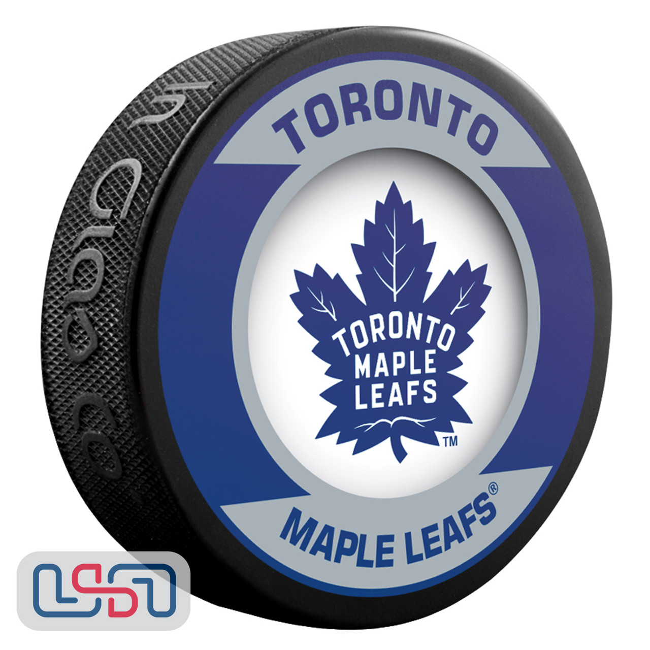 Toronto Maple Leafs Official NHL Retro Team Logo Souvenir Hockey Puck