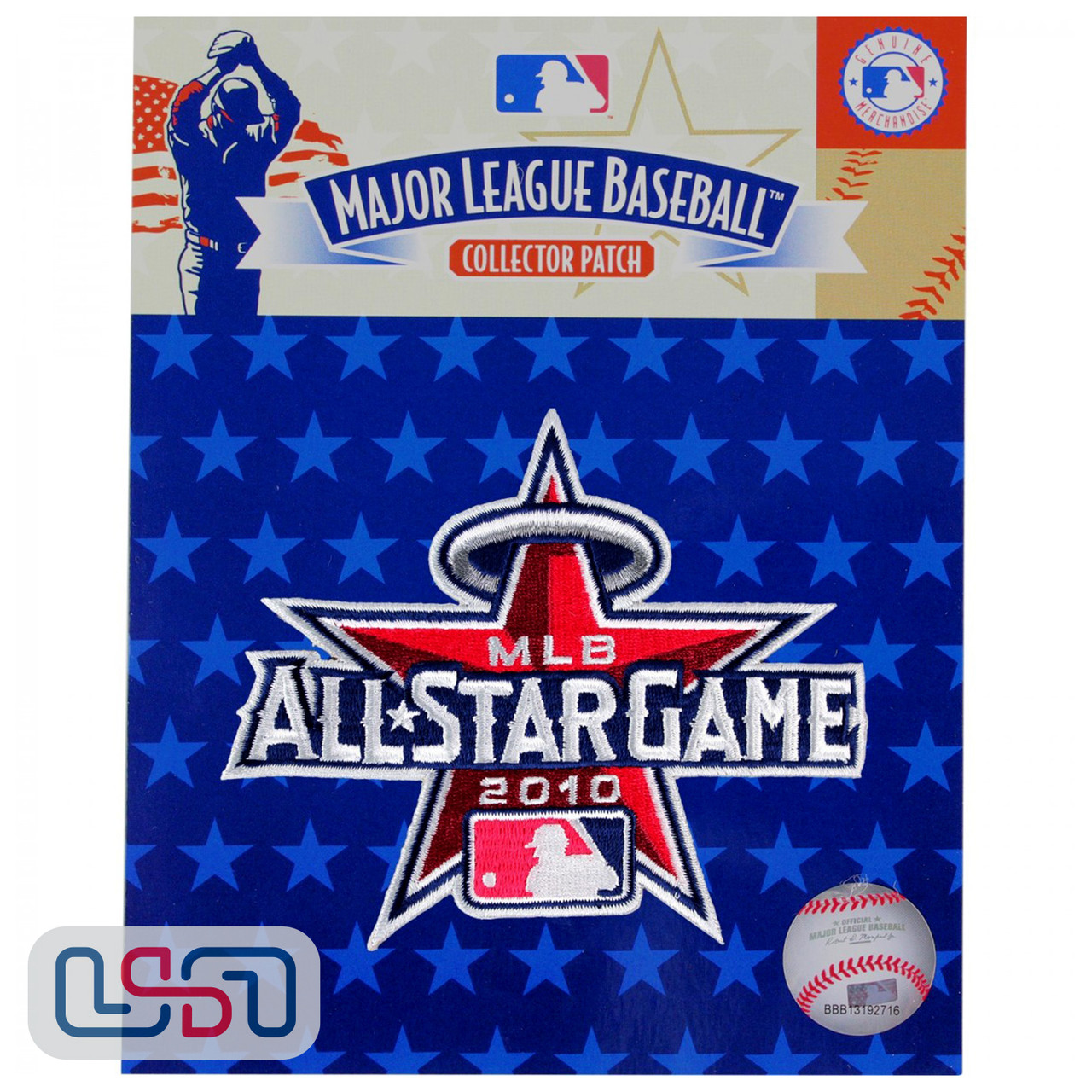 2010 All Star Game MLB Logo Jersey Sleeve Patch Licensed Los Angeles Angels