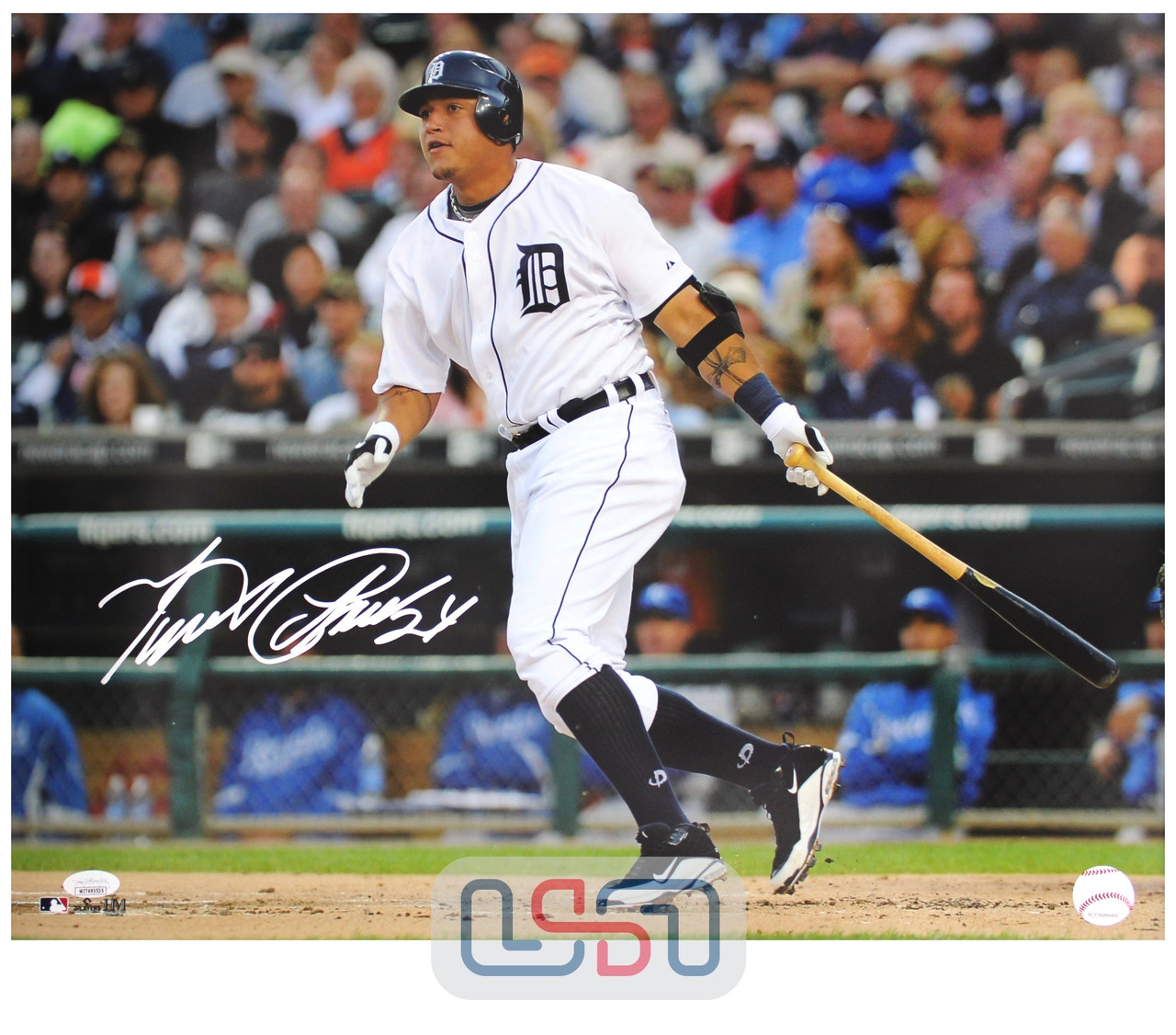 Miguel Cabrera Signed Tigers 16x20 Photo (JSA COA) – GSSM