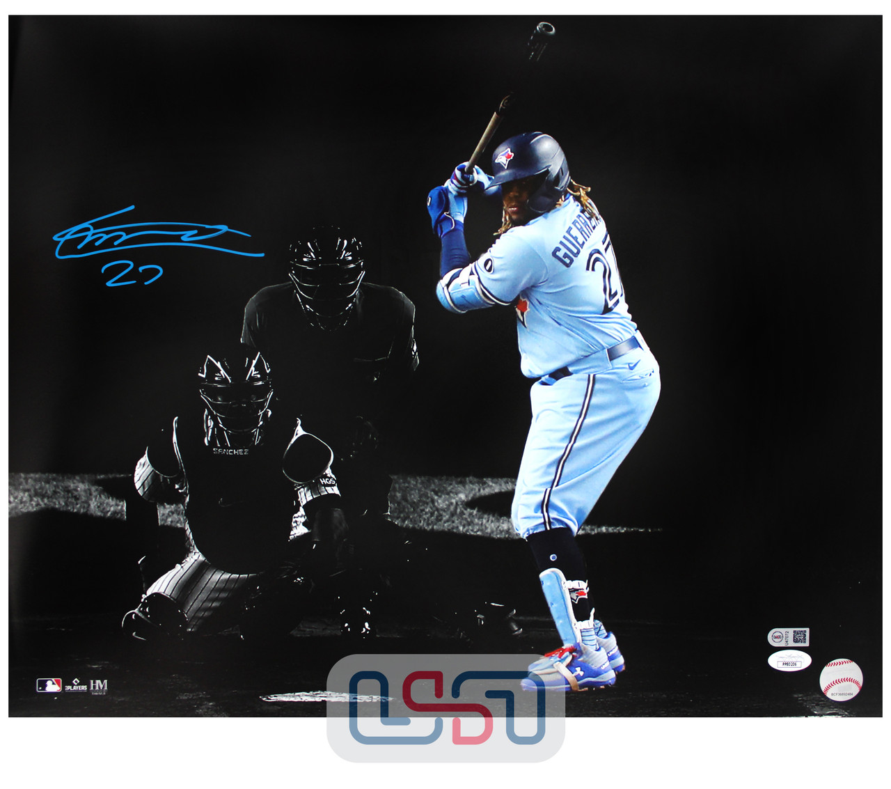 Vladimir Guerrero Jr. Signed real Autograph Blue Jays 16x20 