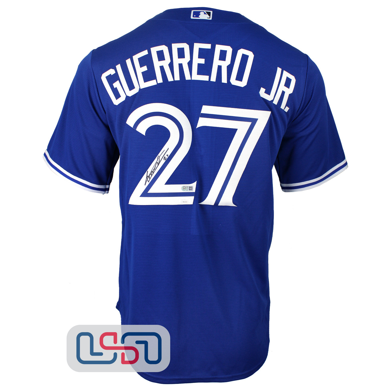 Vladimir Guerrero Jr. Signed Full Name White Blue Jays Nike Jersey JSA Auth  - USA Sports Marketing