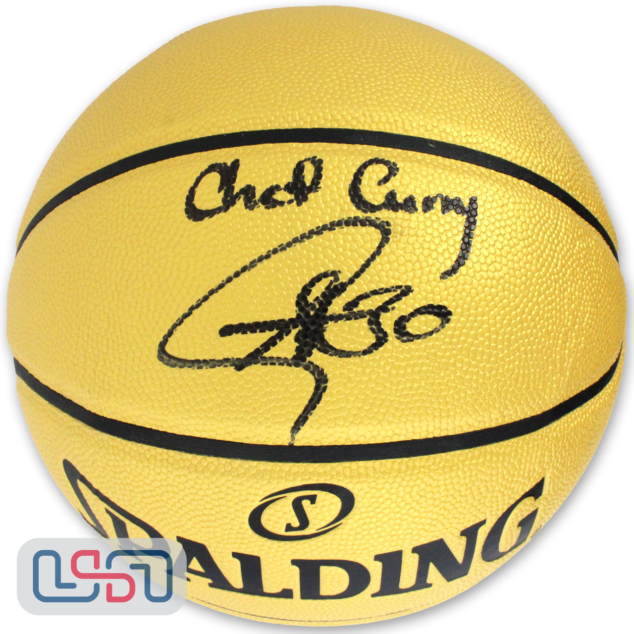 Stephen Curry Signed NBA Game Ball Series Basketball Inscribed Human  Torch (Fanatics Hologram)