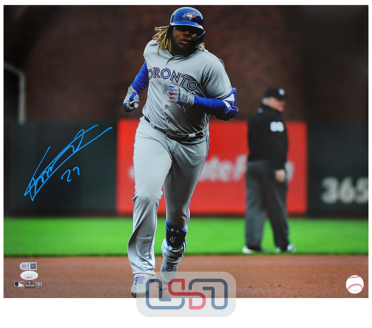 Vladimir Guerrero Jr. Signed real Autograph Blue Jays 16x20 