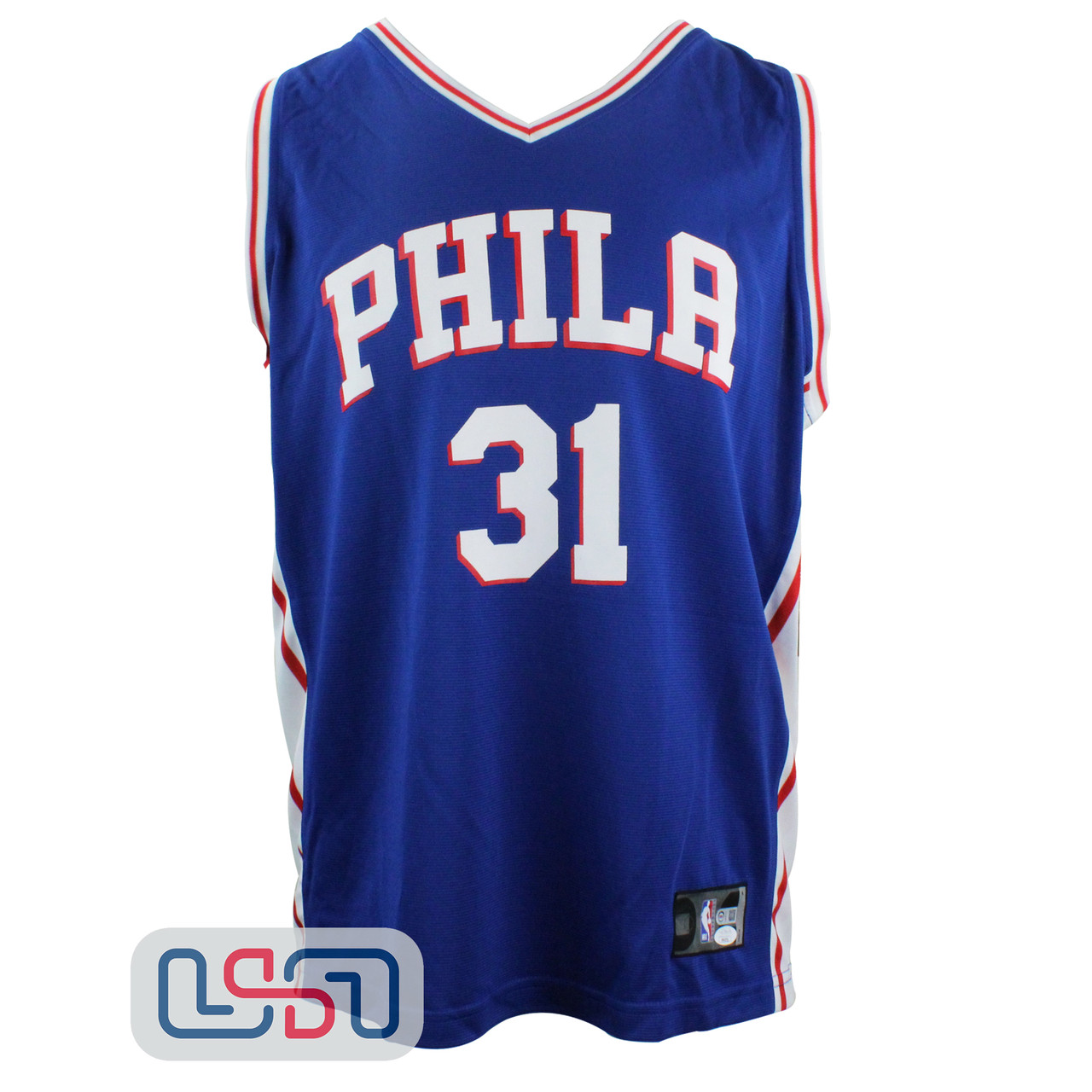 Seth Curry Signed Philadelphia 76ers Jersey Inscribed "Go