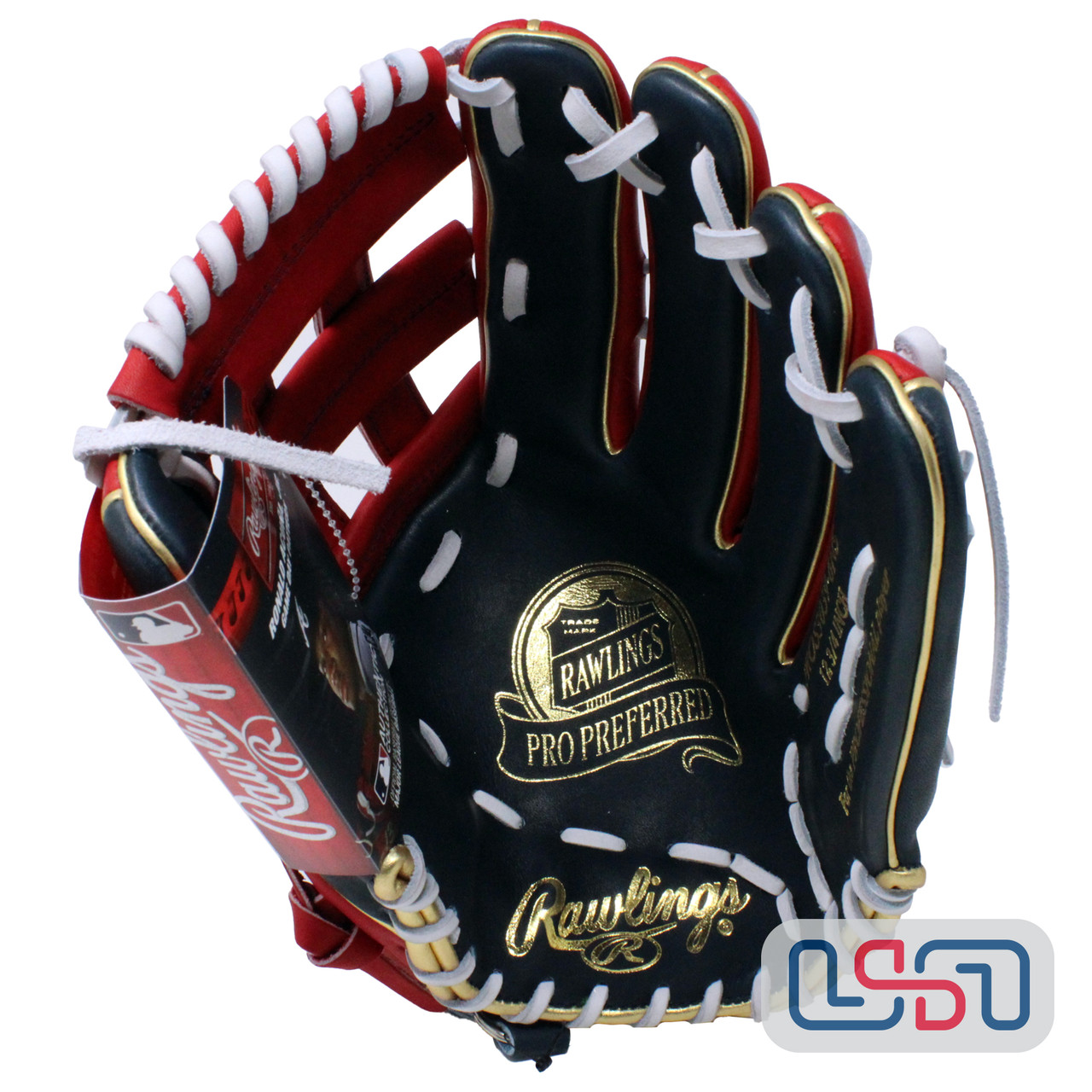 Ronald Acuna Jr. Braves Signed La Bestia Rawlings Game Model Glove JSA  Auth - USA Sports Marketing