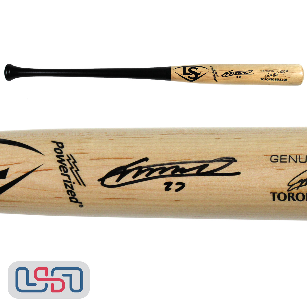 ●1998 WOLRDCHAMPIONSSHIPS 　５コセット Vladimir Guerrero Jr. Signed Louisville Slugger C416 Game