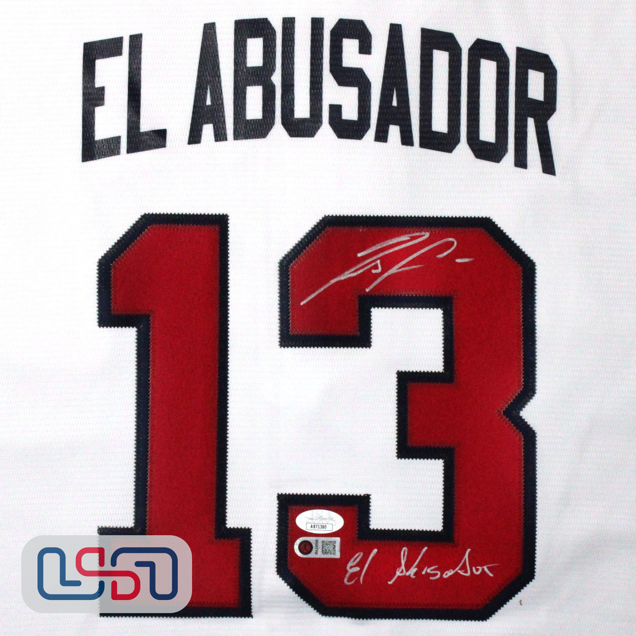 Ronald Acuna Jr. Signed Braves Jersey Inscribed El Abusador (JSA COA)