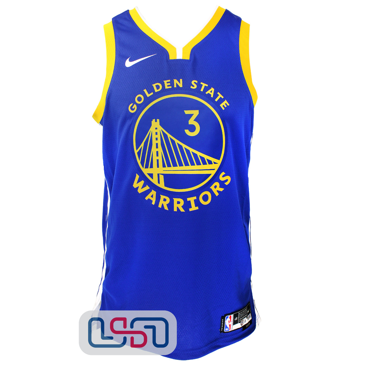 Jordan Poole “NBA Champion” Signed Warriors Nike Swingman Jersey Auto BAS  USASM