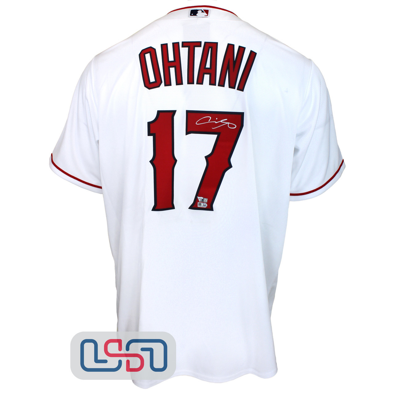 Shohei Ohtani Signed LA Angels Majestic Replica Jersey MLB Auth 