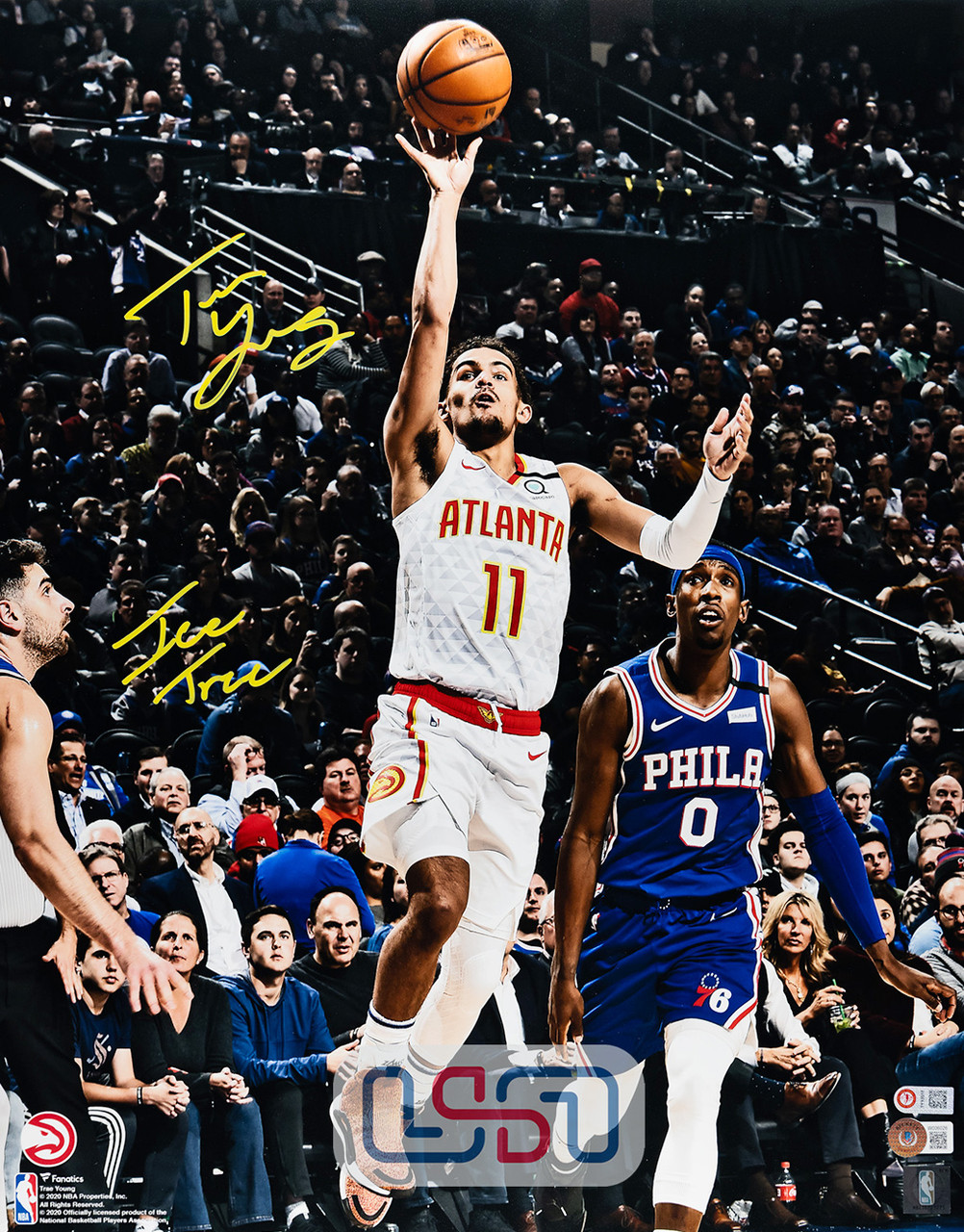 Trae Young Atlanta Hawks Signed 