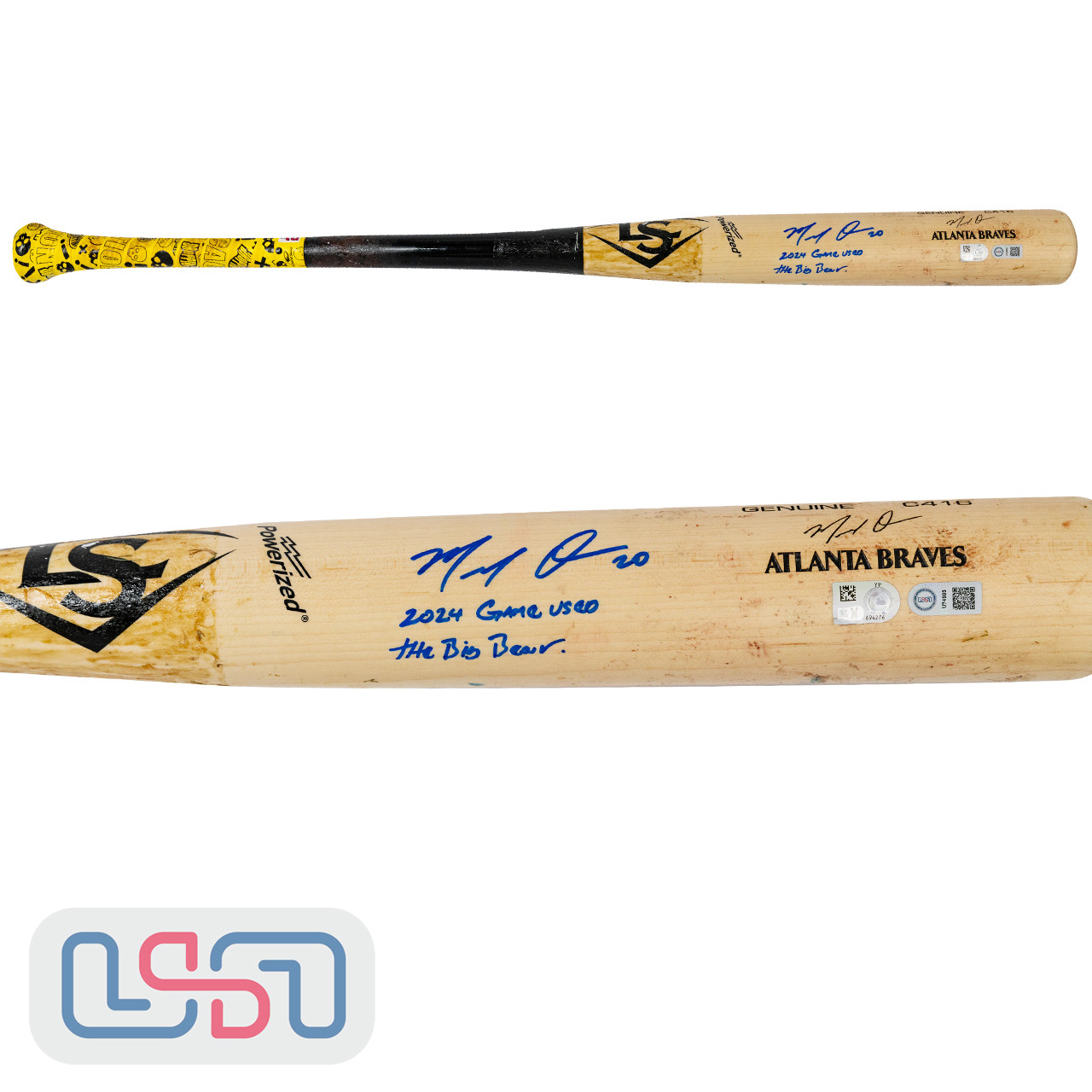 Marcell Ozuna Signed 