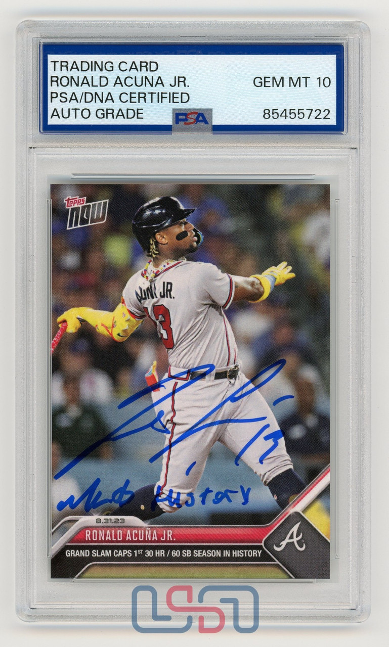 Ronald Acuna Jr. Braves Signed 