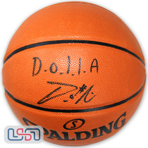 Damian Lillard Blazers Signed "Dolla" I/O Spalding NBA Basketball JSA Auth